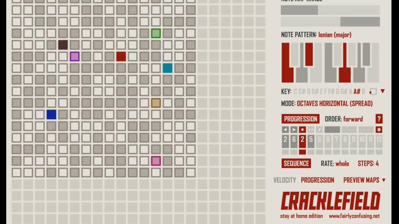 Generative music machine and Langton’s ants